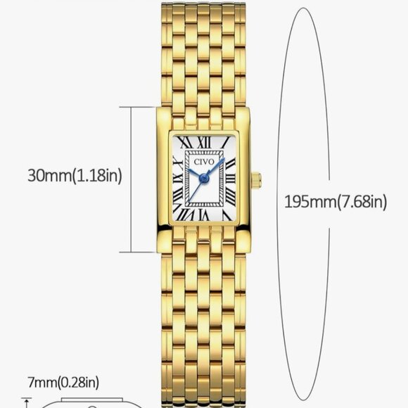 Vintage Gold Women Watch - Picture 4 of 4